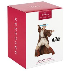 New! Star Wars Obi-Wan Kenobi Hallmark Keepsake Ornament Revenge of the Sith